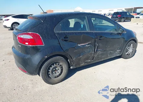 2013 Kia Rio Ex из США, поврежденный, VIN KNADN5A34D6169138